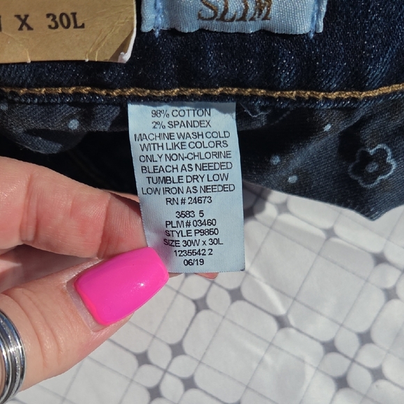 True Craft Men's Dark Blue Denim Jeans - Picture 10 of 10